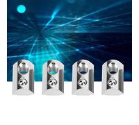 Qcwwy Écrous en Plumes en T-Slot de Haute qualité pour Profils en Aluminium, éléments de Fixation Liés au Résistant à la Rouille, 50 Paquets de 50 pour la Pince (M6)