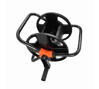 Qcwwy Enrouleur de Tuyau à Bras Unique en ABS, Conception Peu Encombrante, adapté aux Tuyaux d'eau de 16 Mm à 25 Mm, Idéal pour le Lavage et l'arrosage des Voitures de Jardin