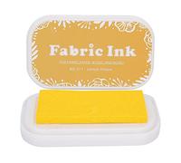 Qcwwy Ensemble de Tampons Encreurs en Tissu pour Tampons Arc-en-ciel pour les Travaux Manuels Colorés, Idéal pour les Journaux de Scrapbooking et l'art sur Tissu, Outils de Rangement Non Toxiques