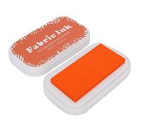 Qcwwy Ensemble de Tampons Encreurs en Tissu pour Tampons Arc-en-ciel pour les Travaux Manuels Colorés, Idéal pour les Journaux de Scrapbooking et l'art sur Tissu, Outils de Rangement Non Toxiques