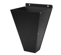 Qcwwy Équipement de Traitement de Poulet, Cône de Volaille en Métal Robuste avec Conception à Dos Plat, Cône de Poulet pour Boucher la Dinde, de Destruction pour Dindes,