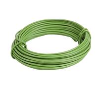 Qcwwy Fil de Fer à bonsaï de 10 M avec Revêtement en Plastique Vert pour la Formation des Plantes et les Travaux Manuels avec Matériau Anti-vieillissement et Anti-fissuration pour la Modélisation de