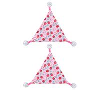 Qcwwy Filet de Chaise Longue Suspendu pour Animaux de Compagnie, avec Ventouse, Accessoire d'escalade pour Cochon d'Inde, Hamster, Lézard, Tapis de Lit pour Animaux de Compagnie, (Fraise Rose Taille