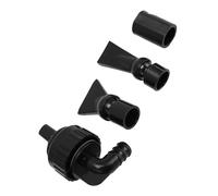 Qcwwy Flux d'eau Aquarium Outlet Connecteur d'eau Universel Rotation Head Kit de Pièces de Sortie d'eau équipées Fonction Anti-Siphon