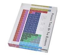Qcwwy Graphiques Affiches Accessoires de Bureau Présentoir pour les Amateurs de Sciences Étudiants Enseignants Cadeaux Tableau d'apprentissage de la Chimie Affiche de Chimie éducative Décor de