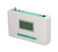 Qcwwy GSM Terminal sans Fil Fixe, 5V 1A Quad Band Signal Booster Strong Receiving Wireless Terminal Appeler avec écran de Rétroéclairage adapté aux Bureaux Ships Trains (Prise UE)