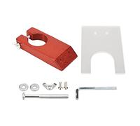 Qcwwy Guide de Découpe de Coupe-Tapis, Matériau en Acrylique en Bois pour le Bureau à Domicile, Base de Support de Coupe-Tapis dans la Construction de Tapis avec Construction Stable