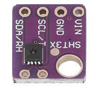Qcwwy GY D - Capteur de Température et D'humidité, Sortie Numérique, Interface I2C pour Microcontrôleur, Composants électroniques de Micro-ordinateur