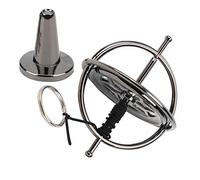 Qcwwy Gyroscope Doigt Anti-gravité en Alliage de Zinc, Jouet de Décompression, Soulagement du Stress, Dessus en Métal du Bout des Doigts pour Enfants et Adultes, Divertissement en Plein Air pour