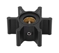 Qcwwy Hélice de Pompe à Eau Marine, 6 Pales en Néoprène avec Moyeu en | Remplacement de pompe de bateau Flexible, entraînement par goupille d\'arbre fendu, Compatible Westerbeke, lavage de cale