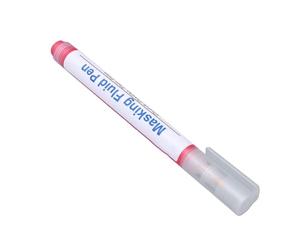 Qcwwy Highlight Keeper Marker 3mm Fluide Barrière Rouge avec Gomme pour une Utilisation Créative du Papier Artistique et des Projets de Contrôle des Bords