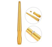 Qcwwy HK Copper Ring Sizer Outils Ornementaux Accessoires Mandrin Bijoux Bâton avec des Tailles Standard 1 à 33 pour Mesurer Facilement les Tailles de Bague HK Copper Ring Sizer Finger Size Gauge
