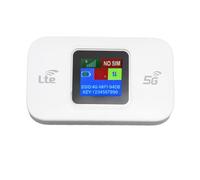 Qcwwy Hotspot avec Bandes Multi-fréquences et Batterie de 3000mAh Durable pour Voyager 10 Utilisateurs 4G LTE Modem WiMe 300 Mbps Électronique Appliquée Portable à Grande Vitesse