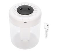 Qcwwy Humidificateur, 2,8 L Réservoir Cool Mist Humidificateur 7 Color Light Multiple Spray Modes Spray Filtre Air Filtre de Salle Décoration pour les Chambres Nurseries and Offices (WHITE)