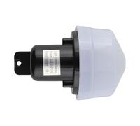 Qcwwy Interrupteur de Commande de Lumière Extérieure, Capteur Photoélectrique Automatique, du Crépuscule à l'aube, 230 V pour l'éclairage de Rue et de Jardin