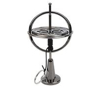 Qcwwy Jouet de Décompression en Alliage de Zinc Anti-gravité du Doigt Gyroscope, Dessus en Métal du Bout du Doigt Anti-Stress pour Enfants et Adultes