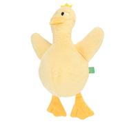 Qcwwy Jouet pour Chien Canard Grinçant, Jouet Sonore en Peluche Douce pour Soulager l'anxiété du Chien, Idéal pour Jouer en Intérieur et s'amuser en Plein Air