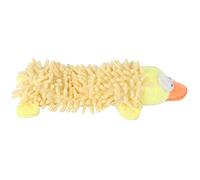 Qcwwy Jouets en Peluche pour Petits Chiens, Animaux en Peluche, Jouets à Mâcher Grinçants avec Dispositif Sonore pour Mordre Les Dents Molaires, pour Chats et Chiens (Canard Jaune)