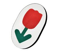 Qcwwy Jouets pour Chat Tapis à Gratter pour Chaton avec Motif de Fleur de Tulipe Mignon pour la Décoration de la Maison et Mur de Meulage des Griffes de Chat Planche à Gratter pour d'intérieur