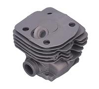 Qcwwy Kit Cylindre Piston Roulement Joint D'huile, avec Joint Bougie Tuyau D'admission Soupape de Décompression 50 Mm for Tronçonneuse 362 365 371 372 372XP