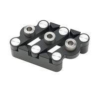 Qcwwy Kit de Cheville -jig en Aluminium et en Aluminium avec 3 Exercices pour la Production de Structures de Journal et de Tapas