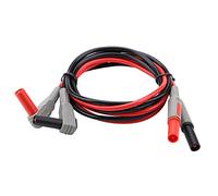 Qcwwy Kit de Fils de Test Multimètre Numérique électronique, Câble Fiche Banane de 1m pour une Mesure Précise et une Connexion Stable, Sondes