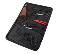 Qcwwy Kit D'outils pour bonsaï, Ensemble de de bonsaï, Outils D'élagage de, Ensemble D'outils de Jardin en Acier au Carbone avec Sac de Rangement en Nylon pour L'entretien des
