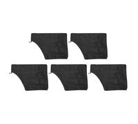 Qcwwy Lot de 5 Sacs sous Vide pour Souffleur de Feuilles, Sac de Collecte de Débris de Jardin Réutilisable en Tissu Oxford, Grande Ouverture, Grande capacité, étanche pour Les