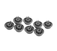 Qcwwy Lot de 8 Paniers de Rechange pour Lave-vaisselle 420198 423232 AP2802428 avec Plastique ABS Solide pour une Fonction Améliorée 165314 - Roues de Panier Inférieur pour Lave-vaisselle -
