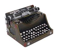 Qcwwy Machine à écrire Rétro, Modèle Vintage en Fer de qualité Supérieure, Accent Décoratif fabriqué à la Main pour Les Maisons et Les Bureaux