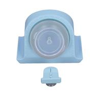Qcwwy Machine à Perler électrique, Enfileur de Perles Automatique avec Base Antidérapante pour la Fabrication de Bijoux en Perles, Cadeau D'anniversaire de Noël (BLUE)