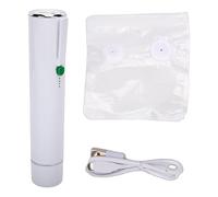 Qcwwy Machine à Sceller Sous Vide, Machine à Emballer Sous Vide à Main, Puissance D'aspiration, Scelle les Sacs, Machine à Sceller étanche, Adaptée à la Préparation des Repas, au