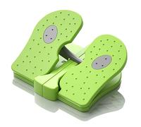 Qcwwy Machine Pas à Pas pour Les Pieds sous Le Bureau, Mini Entraîneur à en Nylon renforcé, Cadre Solide en Nylon, Points de Massage Convexes Antidérapants, Sensation de Marche, Articulation de la