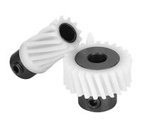 Qcwwy Machines à Coudre et Accessoires Ensemble de Roues Motrices à Engrenages Coniques pour Machine à Coudre Accessoires de à pour 714 717 724 734 737 750 755 756 et Autres Séries 500 Crochet 2