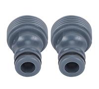 Qcwwy Mamelon de Connecteur Rapide, Filetage Mâle G3/4, Adaptateur de Tuyau d'irrigation de Jardin, Raccord de Tuyau de 2 Pièces