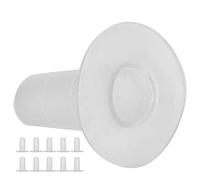 Qcwwy Mamelons d'alimentation en Silicone pour Lait de Veau, Matériau Souple, Facile à Installer, Adaptés aux Veaux et aux Agneaux, à la Volaille et au Bétail (mamelon)