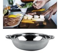 Qcwwy Marmite de Cuisson en Acier Inoxydable, Autocuiseur électrique pour Cuisinière à Induction, Marmite à Soupe, Appareils de Cuisine (32CM)
