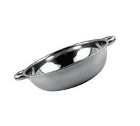 Qcwwy Marmite de Cuisson en Acier Inoxydable, Autocuiseur électrique pour Cuisinière à Induction, Marmite à Soupe, Appareils de Cuisine (36 cm)