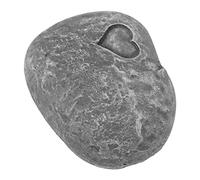 Qcwwy Marqueur de Tombe de Chien - Lettrage Simulation Pebble Stones Pet Memorial Garden Stone - Resin Material, Metherproof, Partagez de Bons Souvenirs, Confort pour Le Jardin, la Pelouse ou Le