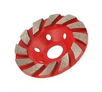 Qcwwy Meule Diamantée pour Béton, Meule Diamantée pour Béton, 100 Mm pour, Granit, Pierre à Haute Concentration de Diamant, Longue Durée de Vie