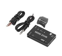Qcwwy Mini Module DVR FPV,Commutable NTSC/PAL Batterie intégrée Module d'enregistrement vidéo et Audio FPV Dispositif de Capture Audio et vidéo pour modèles RC et Drones RC