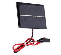 Qcwwy Mini Panneaux Solaires 6 V Panneau Solaire 0,6 W Module de Chargeur de Cellule Solaire en Polysilicium Kits de Système de Bricolage pour Jouets, Lumières, Affichages, Dispositif de Charge de