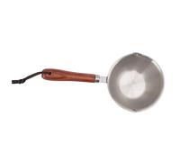 Qcwwy Mini Poêle Chauffe-beurre, Petit Pot à Lait en Acier Inoxydable pour Chauffer le Lait et Faire Fondre le Chocolat, Idéal pour la Cuisine et l'art du Latte, S 165X42X45Mm (L)