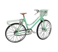 Qcwwy Mini Vélo à Doigts en Alliage Métallique, Ornement de Bureau Décoratif pour la Maison et Le Bureau, Cadeau de nouveauté