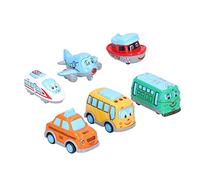Qcwwy Modèle de Jouets Enfants de Cartoon Transport Airplane, Un Modèle d'apprentissage Exquis Réaliste et Un Développement accéléré, adapté aux Enfants de Plus de 3 Ans