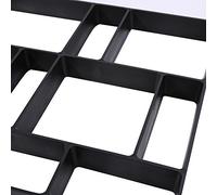 Qcwwy Moulage de pavé en Béton, Matériau PP Durable pour Allées et Patios, 17,7X15,7 Pouces, pour Le Bricolage des Allées de Jardin et des Articles Ménagers
