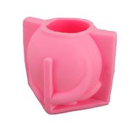 Qcwwy Moule en Silicone en Forme de Boîte à Bijoux en Béton, Forme de Rose 3D, Boîtes Florales, Support de Bougie en Résine Moulée, Cadre de Rangement pour Bijoux, Bibelots, Béton, Ciment,