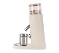 Qcwwy Moulin à café électrique, USB Rechargeable Time Memory Fonction Fonction de café Portable Anti-statique avec une Machine à Mouler à café électrique à Usage à Domicile pour Usage (685 abricot)