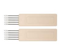 Qcwwy Outil de Transfert d'aiguilles, Peigne de Transfert de Machine à Tricoter, 2 Pièces, 5 Griffes, Ensemble d'outils 'aiguilles de, Accessoires de Machine à Tricoter pour KH821 KH831 KH851