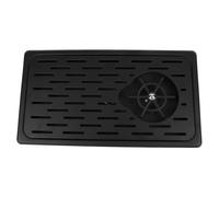Qcwwy Outils de Nettoyage d'articles à thé Sortie d'eau 'angle Laveuse de Tasse de Lavage à Haute Pression avec Finition Noire Mate pour la Cuisine à Domicile Hôtel Café Restaurant Bar Pichet